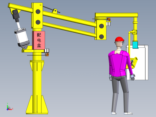 Solidworks设计的助力机械手三维建模图纸缩略图