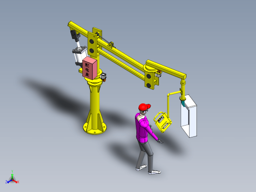 Solidworks设计的助力机械手三维建模图纸缩略图