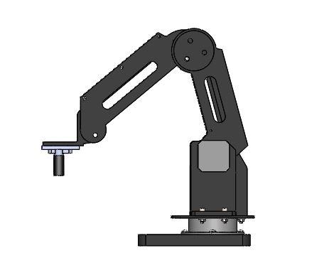 钣金结构三轴机械臂模型3D图纸 Solidworks 附工程图缩略图