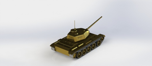 坦克简易模型 tank-military缩略图