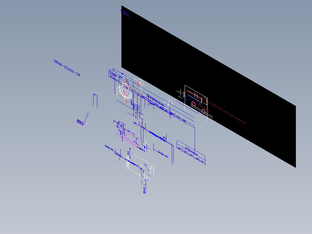 SDA气缸 83-SDAJ-12-BZN