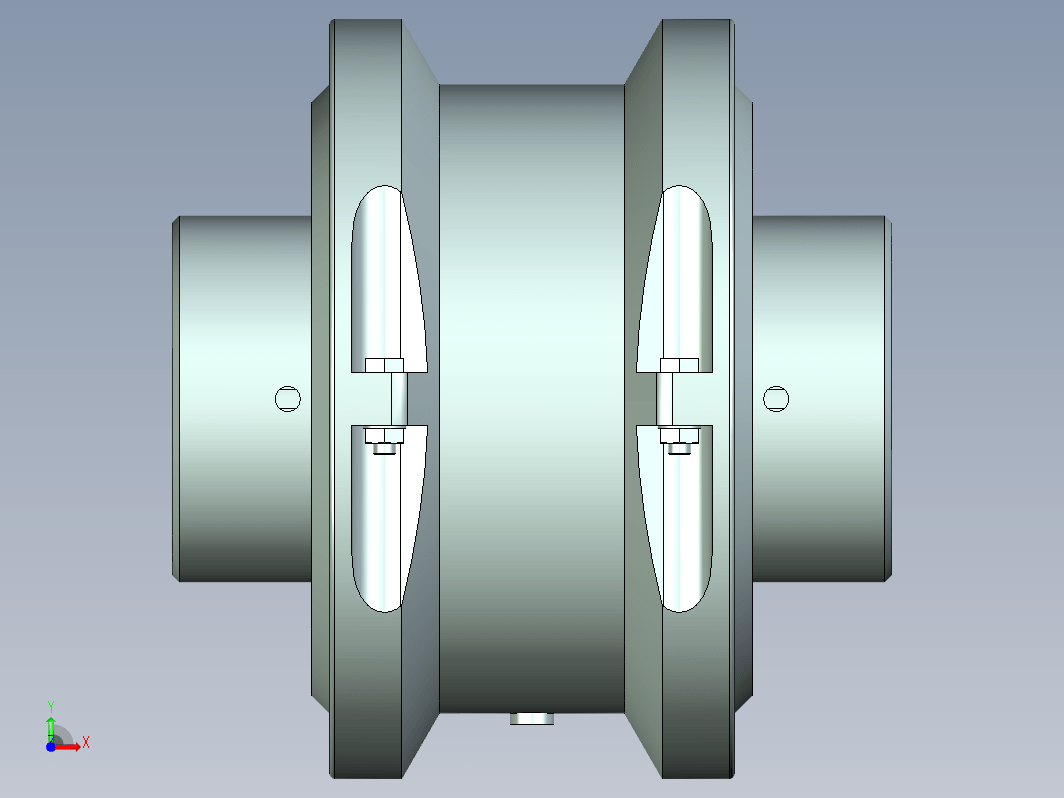 JB8869_JS8_65x98蛇形弹簧联轴器