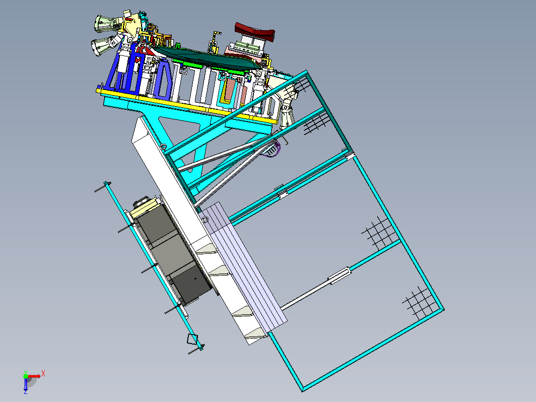 汽车引擎盖自动焊接工作站