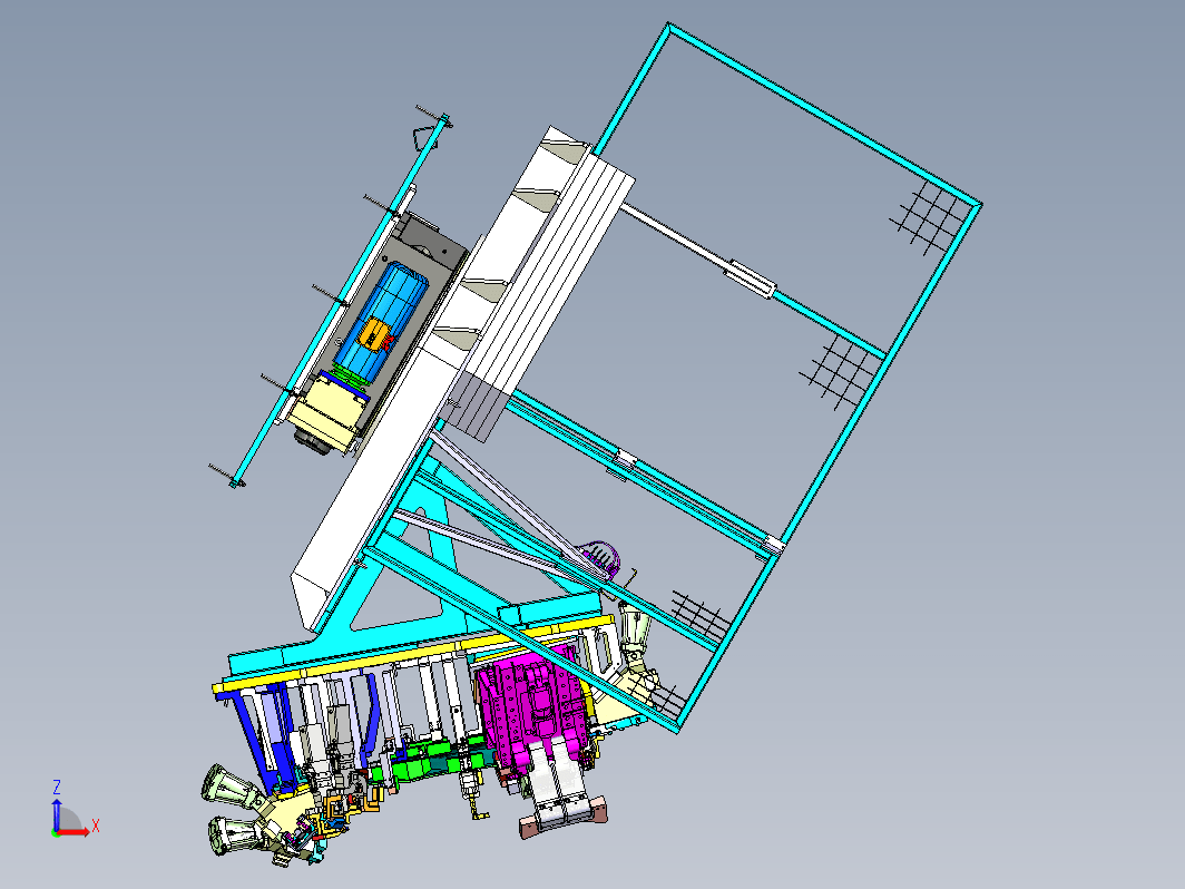 汽车引擎盖自动焊接工作站