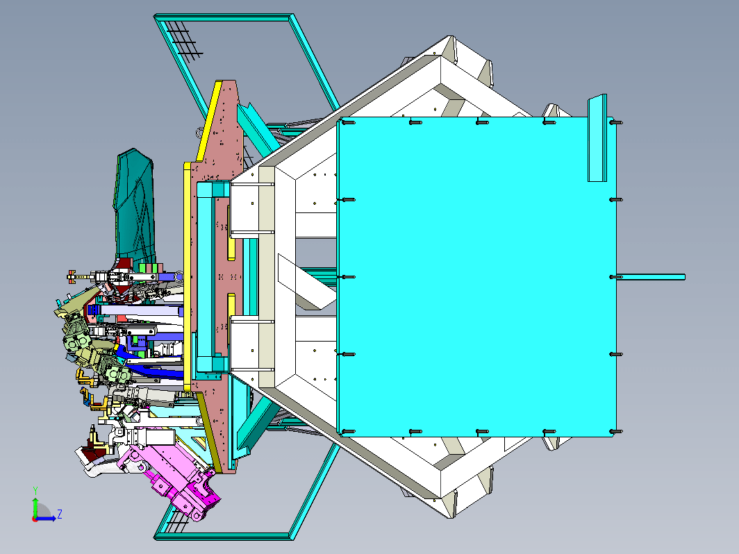 汽车引擎盖自动焊接工作站