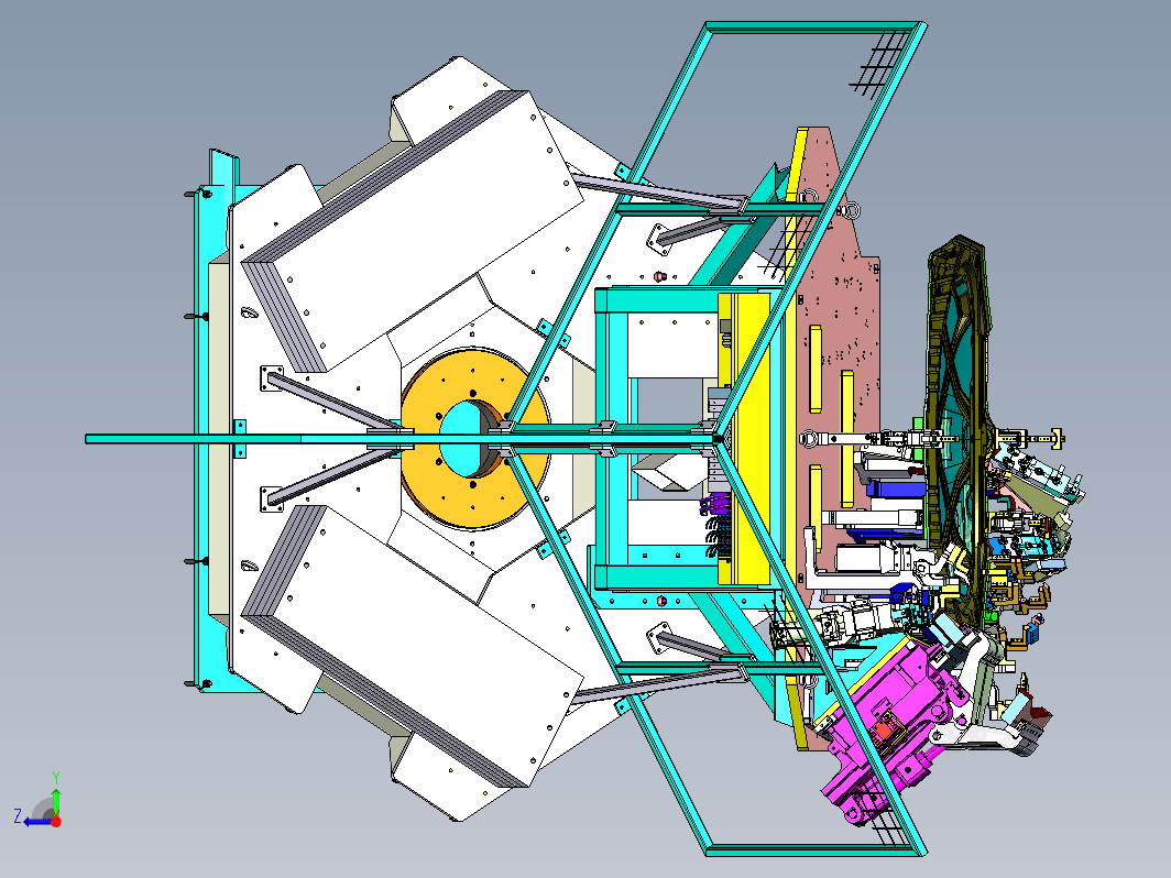 汽车引擎盖自动焊接工作站