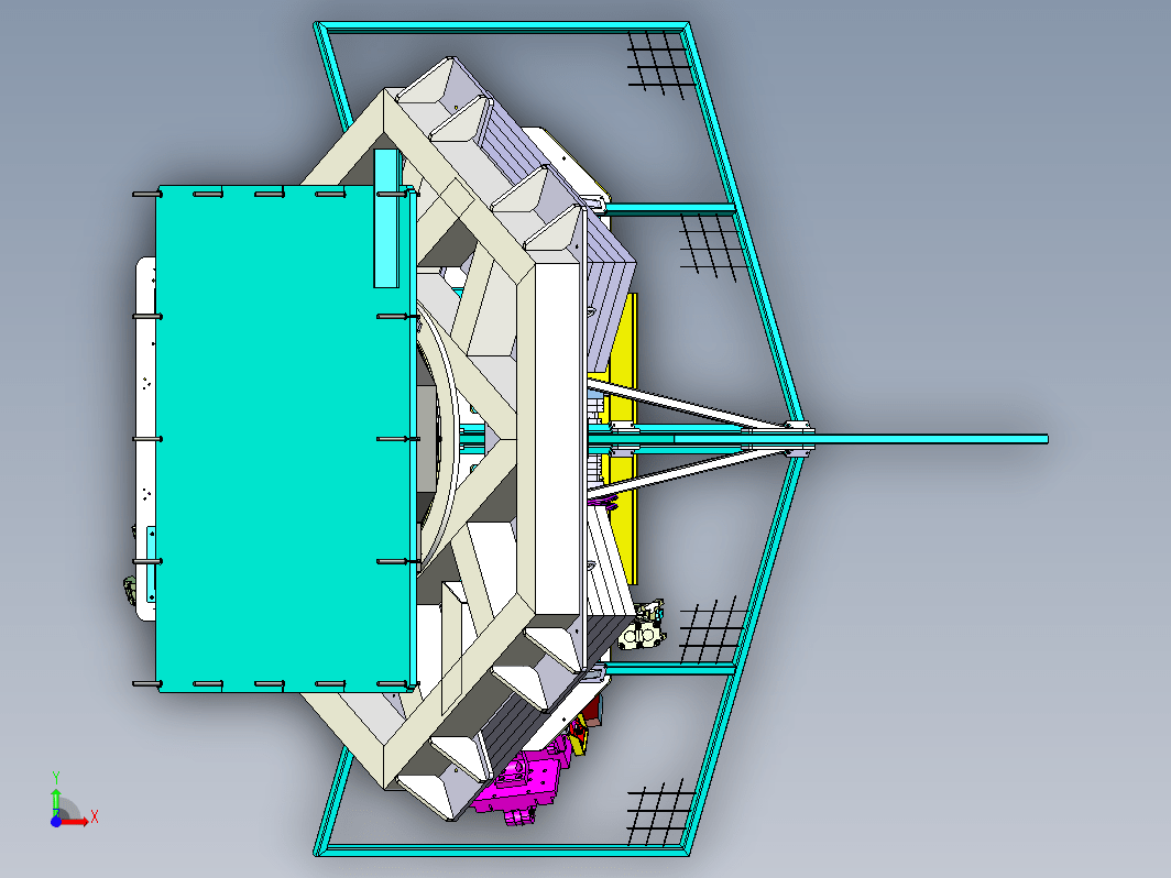 汽车引擎盖自动焊接工作站