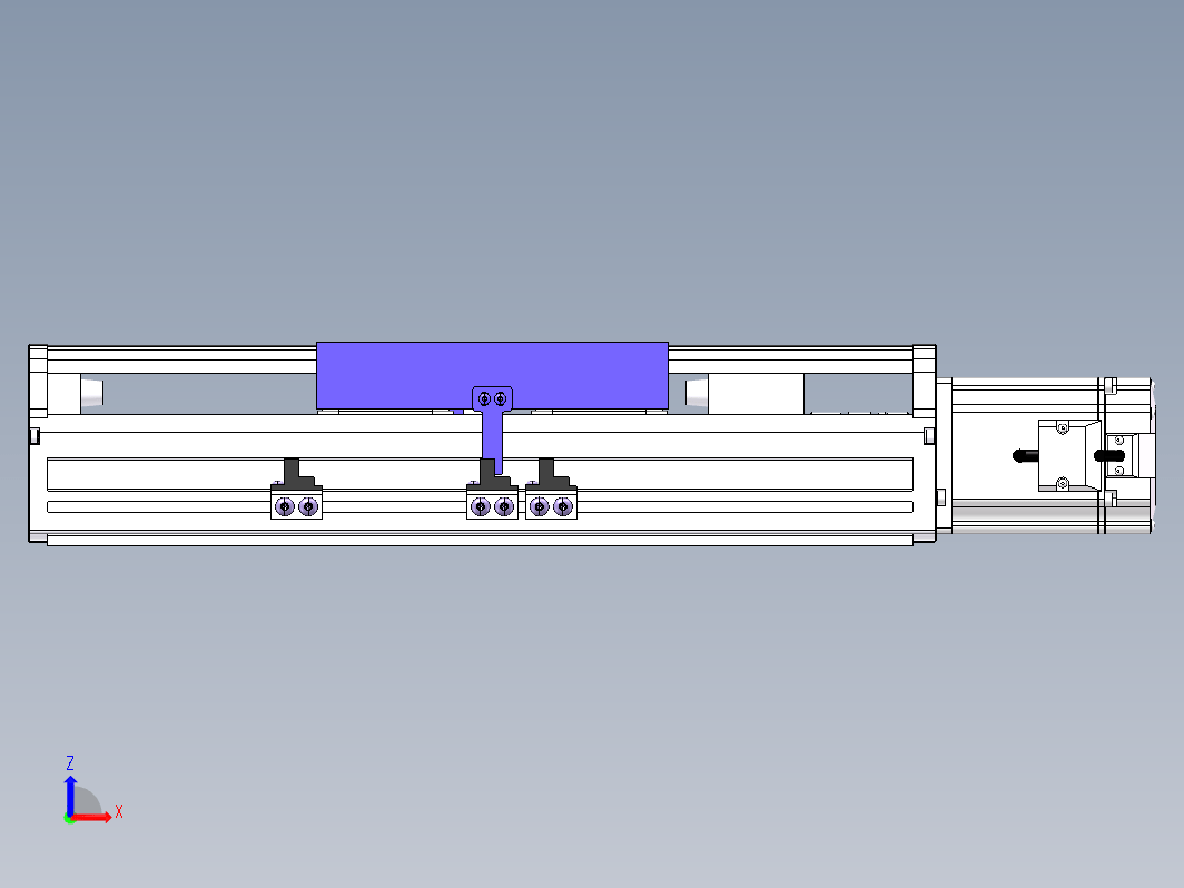 XJ175BS-L100 单轴丝杆滑台 电动线性模组XJ175BS-L100-R3-P750W