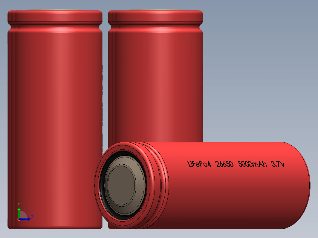 电池 26650 LiFePo4 Battery SW STP STL