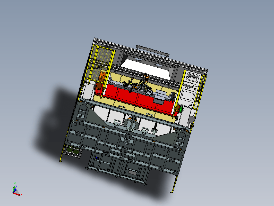 汽车排气管焊接工作站设计模型（机器人焊接）