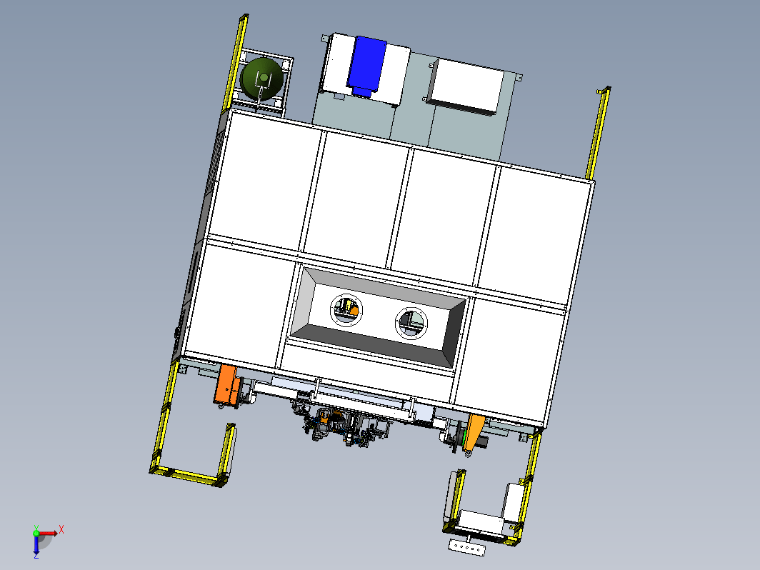 汽车排气管焊接工作站设计模型（机器人焊接）