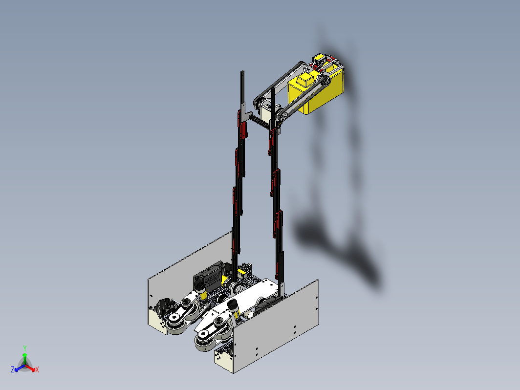 skystone FTC 7092号麦克纳姆轮小车