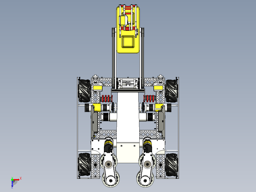 skystone FTC 7092号麦克纳姆轮小车