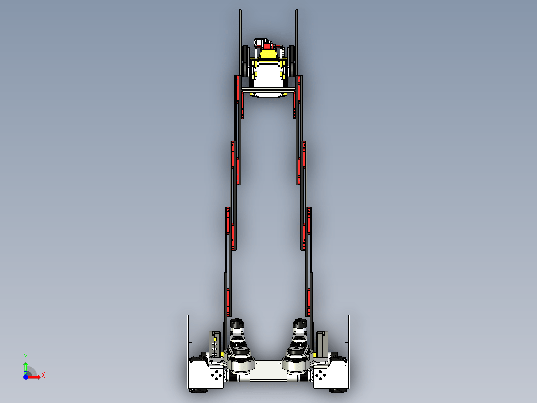 skystone FTC 7092号麦克纳姆轮小车