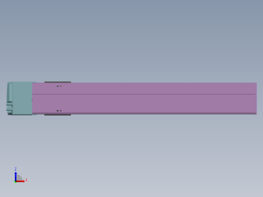 SolidWorks电缸3D模型