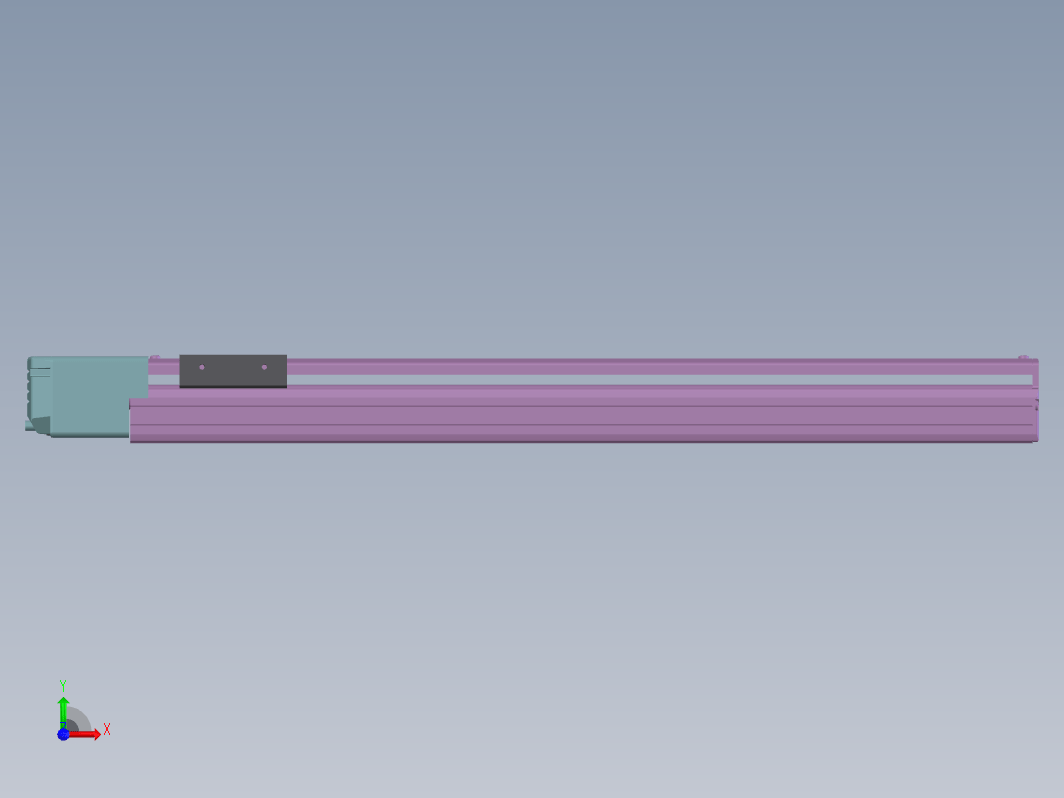 SolidWorks电缸3D模型