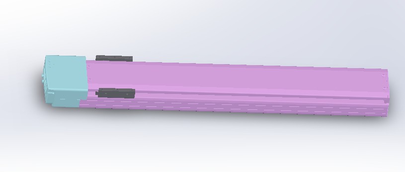 SolidWorks电缸3D模型