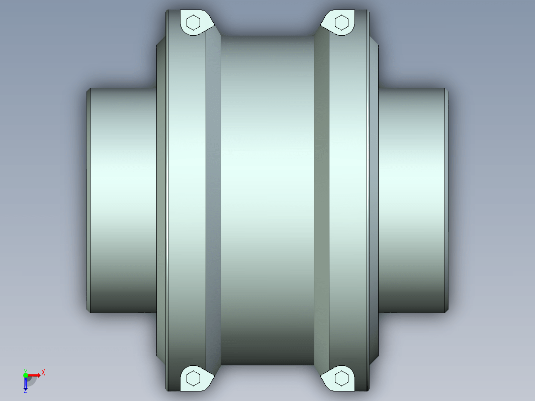 JB8869_JS8_95x98蛇形弹簧联轴器