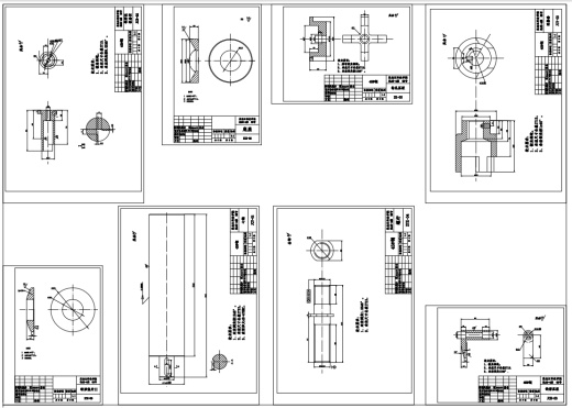 数控机床上下料机械手设计CAD+说明书缩略图