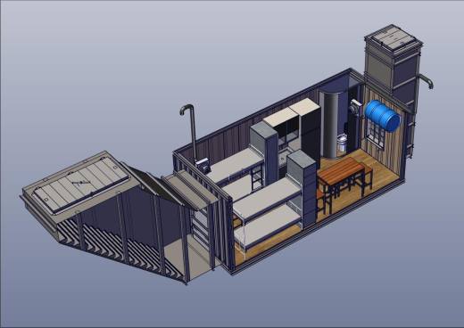 防空洞结构 Bomb shelter