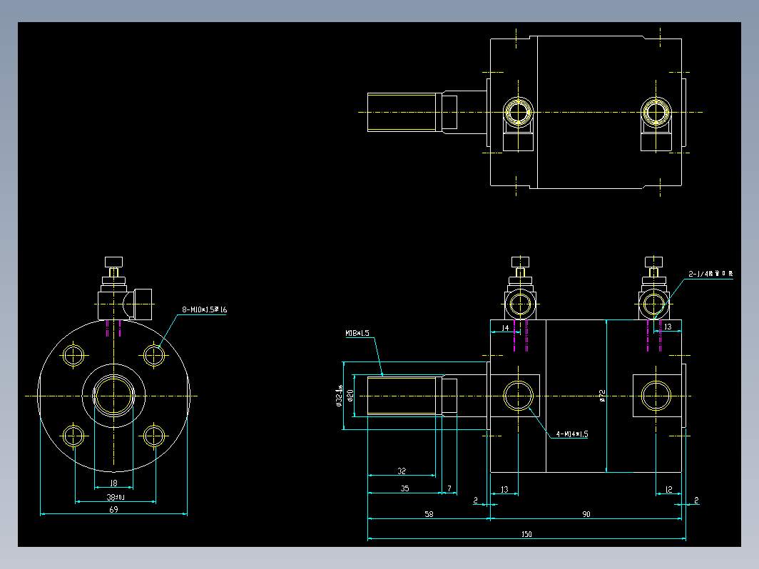 气缸 CG1-63