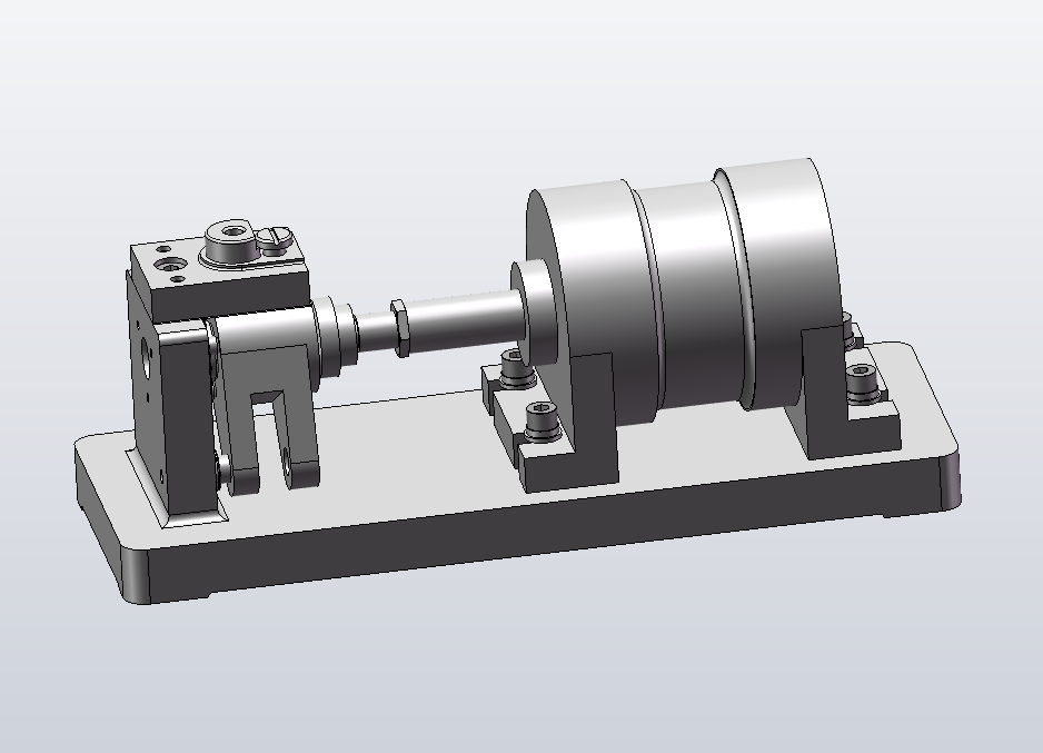 手柄座钻夹具三维SW2018带参+CAD+说明