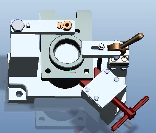 轴承托脚加工工艺及钻Φ8孔夹具设计三维三维ProE5.0无参+CAD+说明书