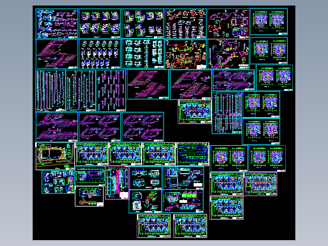 高层公寓给排水施工图