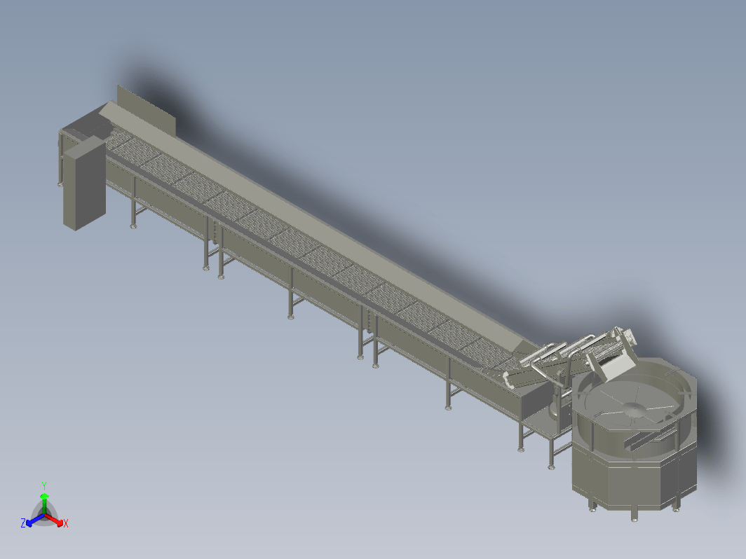 输送线3D图纸 STEP格式