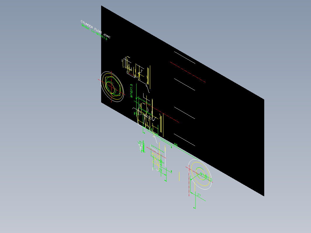 气缸 CjM1615