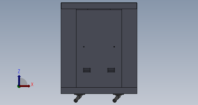 B3462-小型电控柜钣金机箱