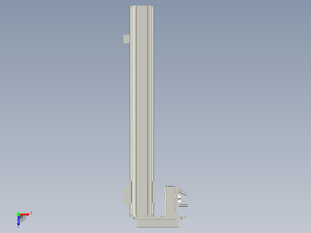 MT75BS-L500 直线模组 滑台 数控平台模型.MT75BS.L10.500.BL.M10B.C4.3D