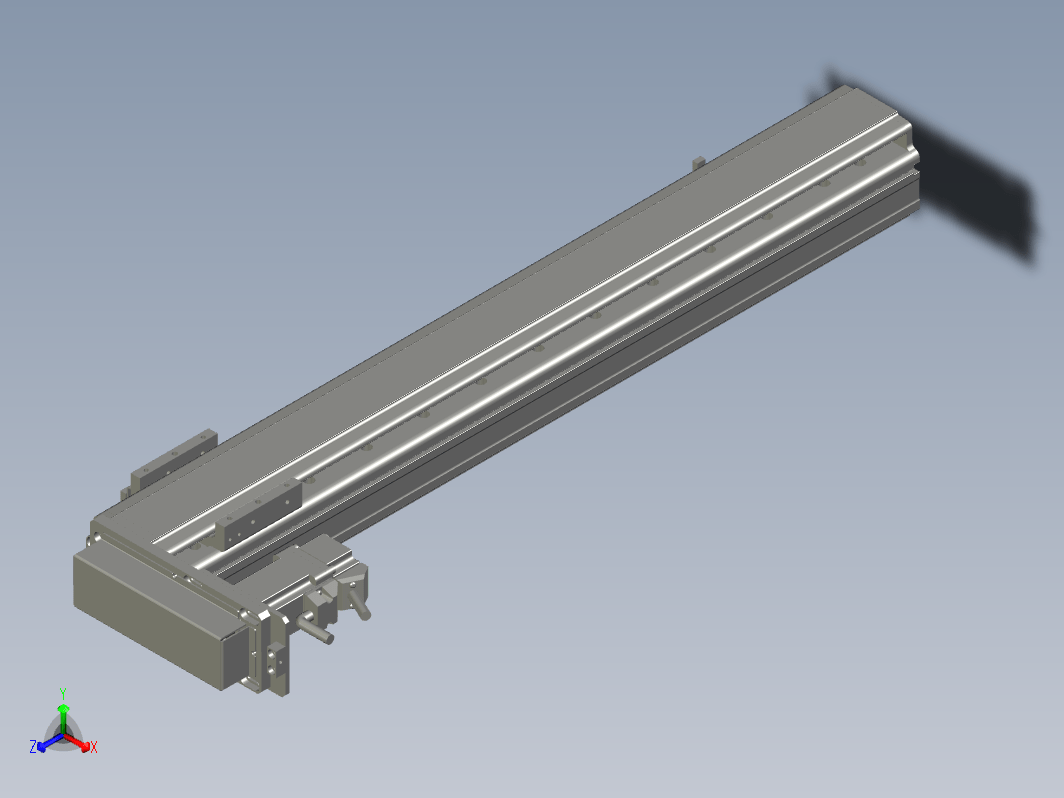 MT75BS-L500 直线模组 滑台 数控平台模型.MT75BS.L10.500.BL.M10B.C4.3D