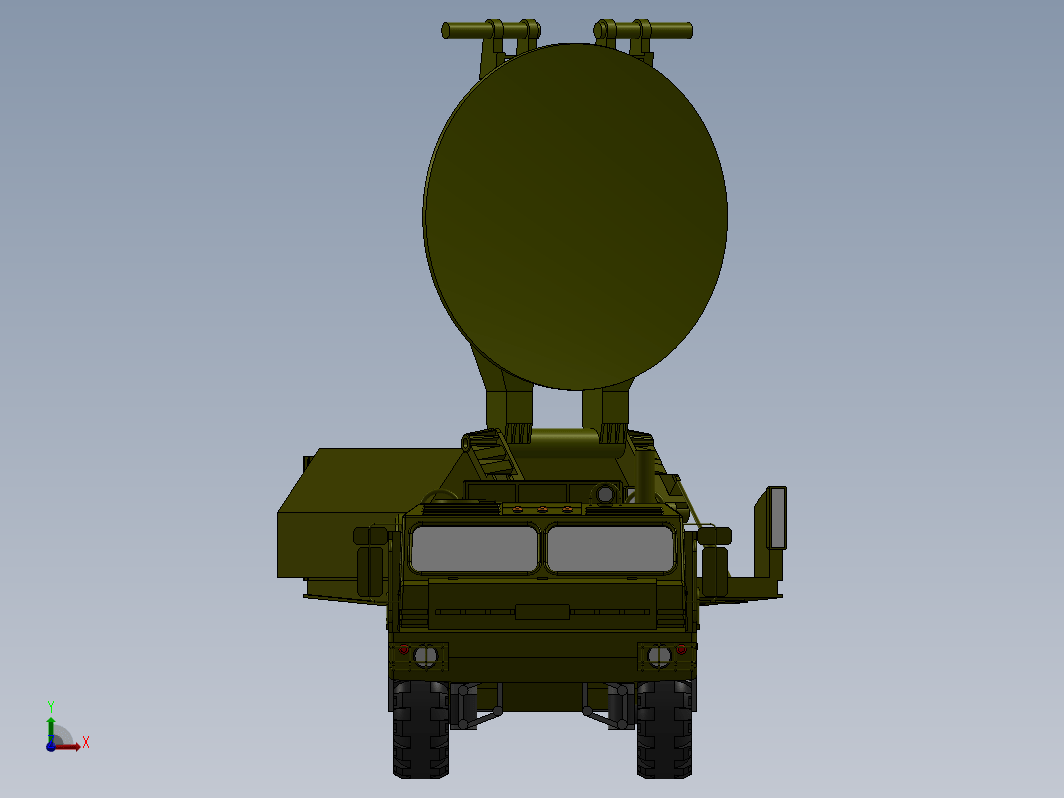 Krasukha-4陆基电子战车