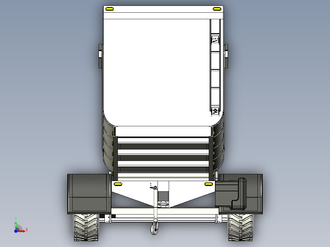 农用双轴翻斗车