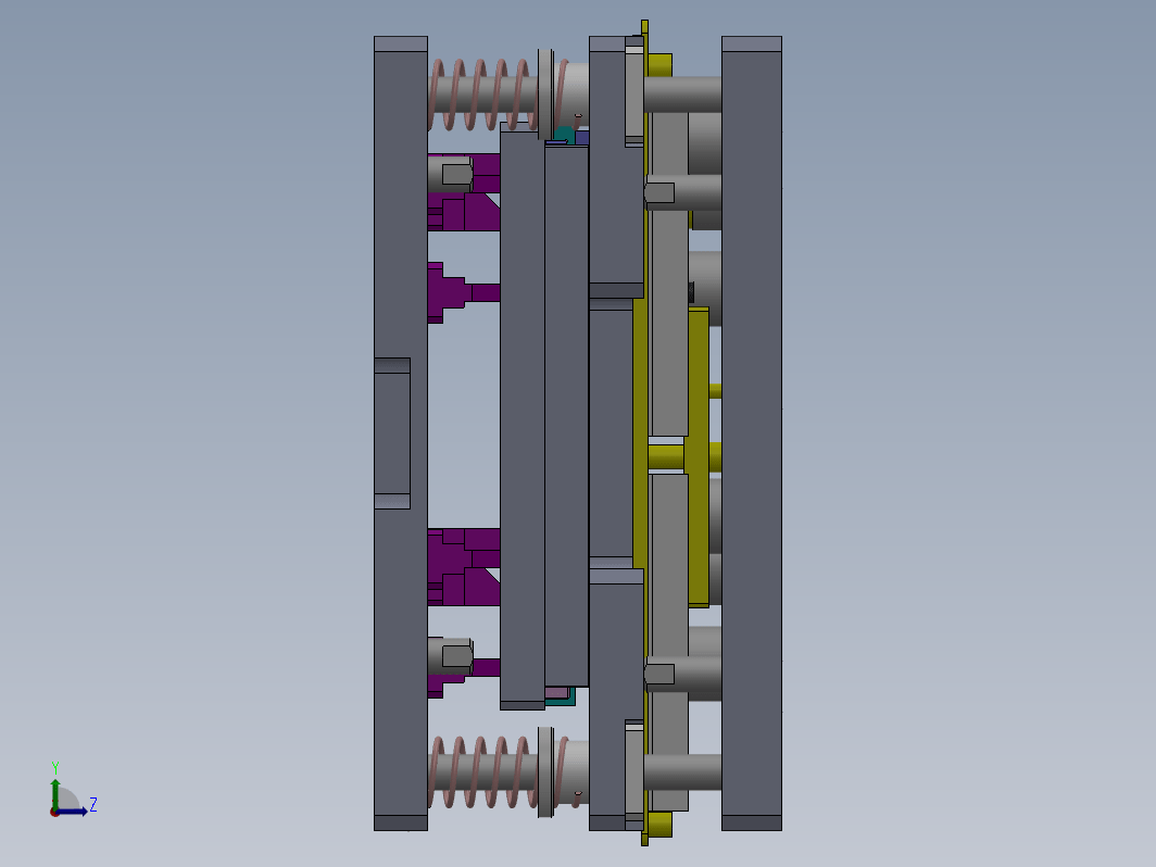 PCB板弯角模具