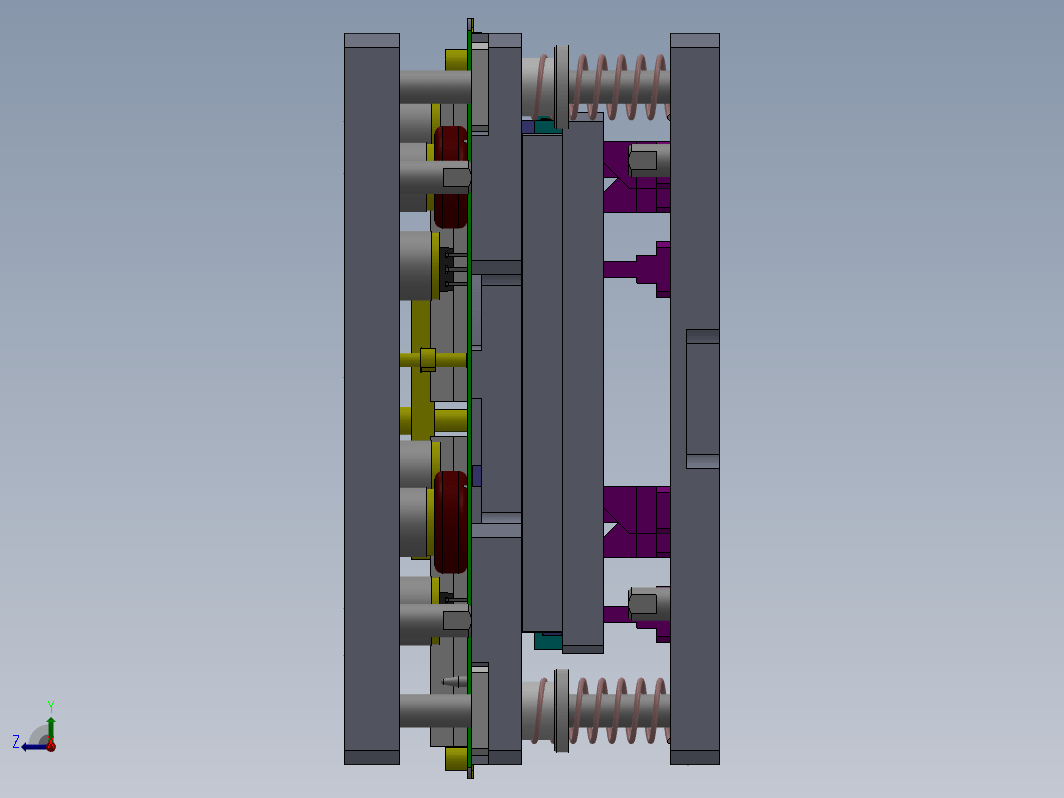 PCB板弯角模具