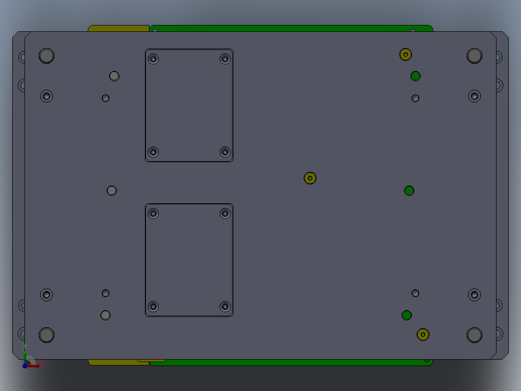 PCB板弯角模具