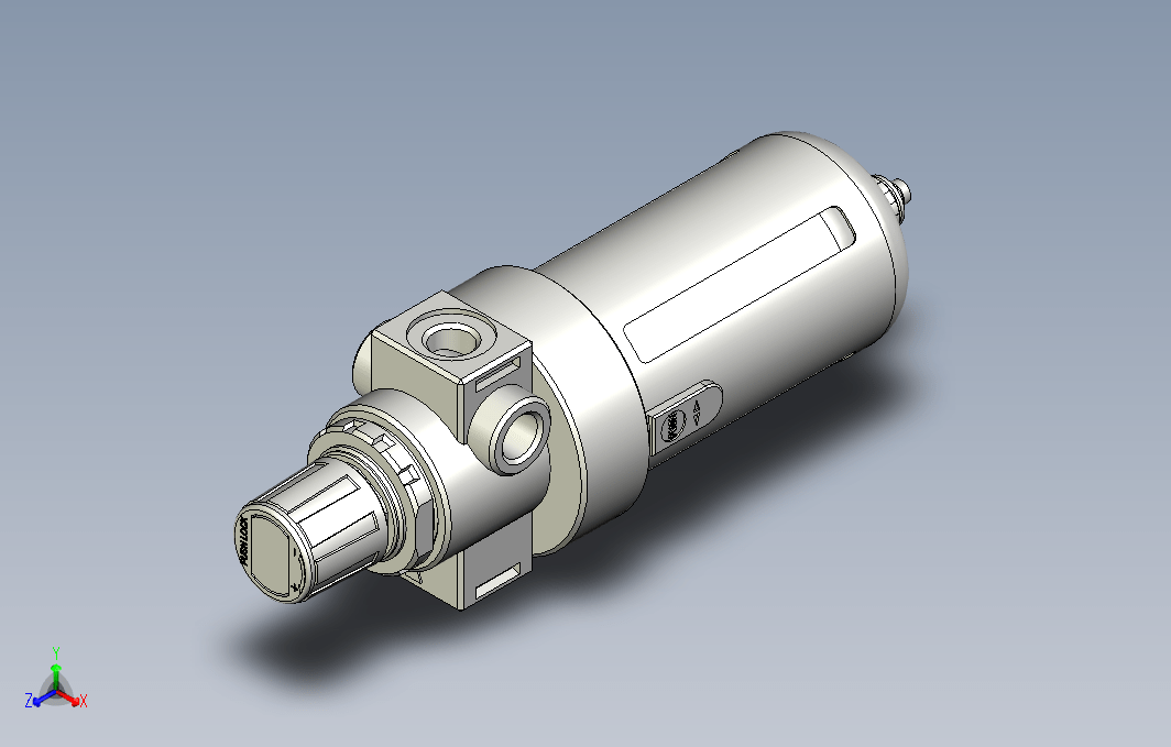 气源处理元件三点式组合3D-BFR-200-S-F1系列