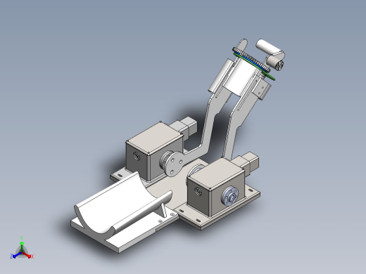 上肢康复机器人与轨迹规划三维SW2019带参+CAD+说明书缩略图
