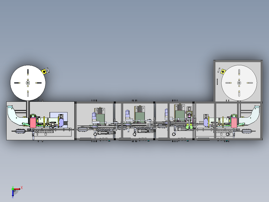 自动化插针机总装流水线（已生产设备，含DFM，bom）