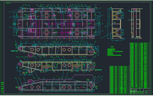 Z0001-ZF13000／26／40低位放顶煤液压支架图纸