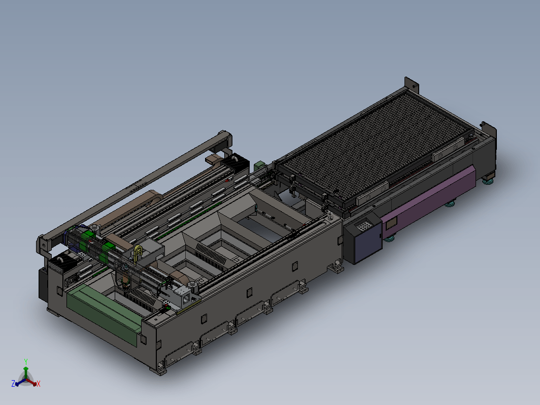 数控激光切割机SHC3015 光纤激光切割机
