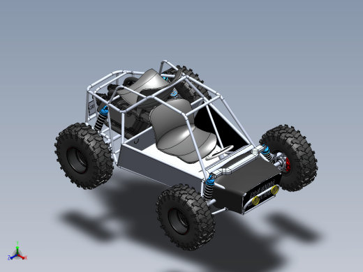 PUBG ATV Buggy钢管车