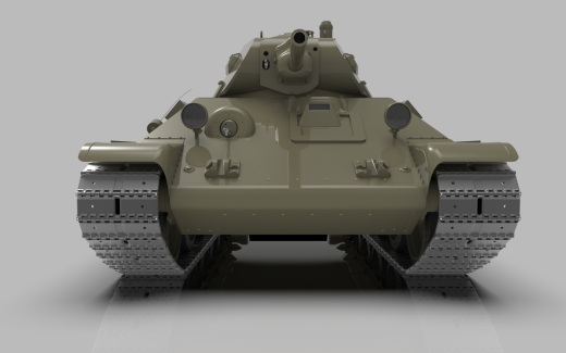 苏联中型T-34坦克玩具缩略图