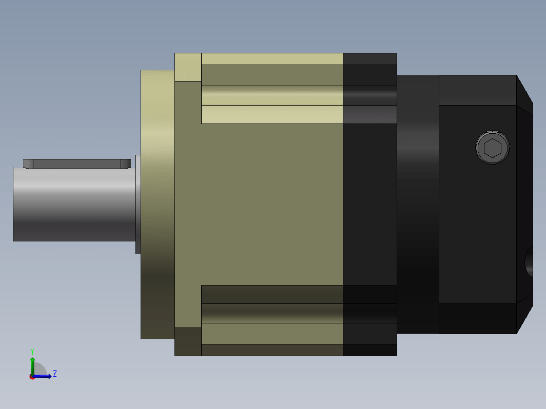 AB090-L1(400W)外形图(14-45-50-70-M4)减速机AB系列 AB090