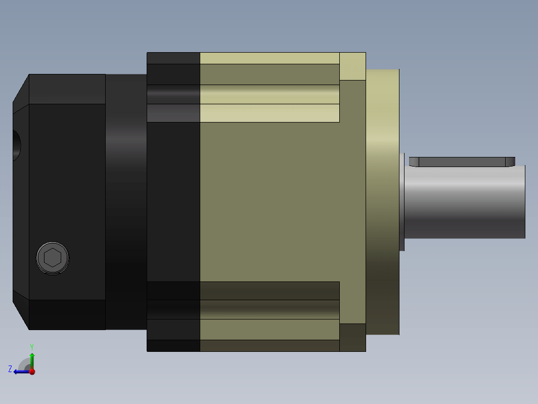 AB090-L1(400W)外形图(14-45-50-70-M4)减速机AB系列 AB090