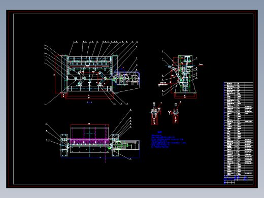 D 剪板机结构设计【曲柄滑块机构】+CAD+说明书缩略图