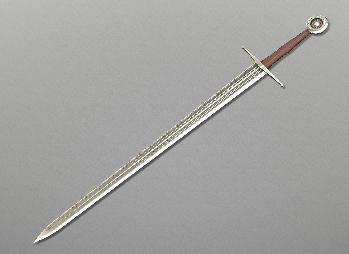 Ceremonial Sword半柄剑模型