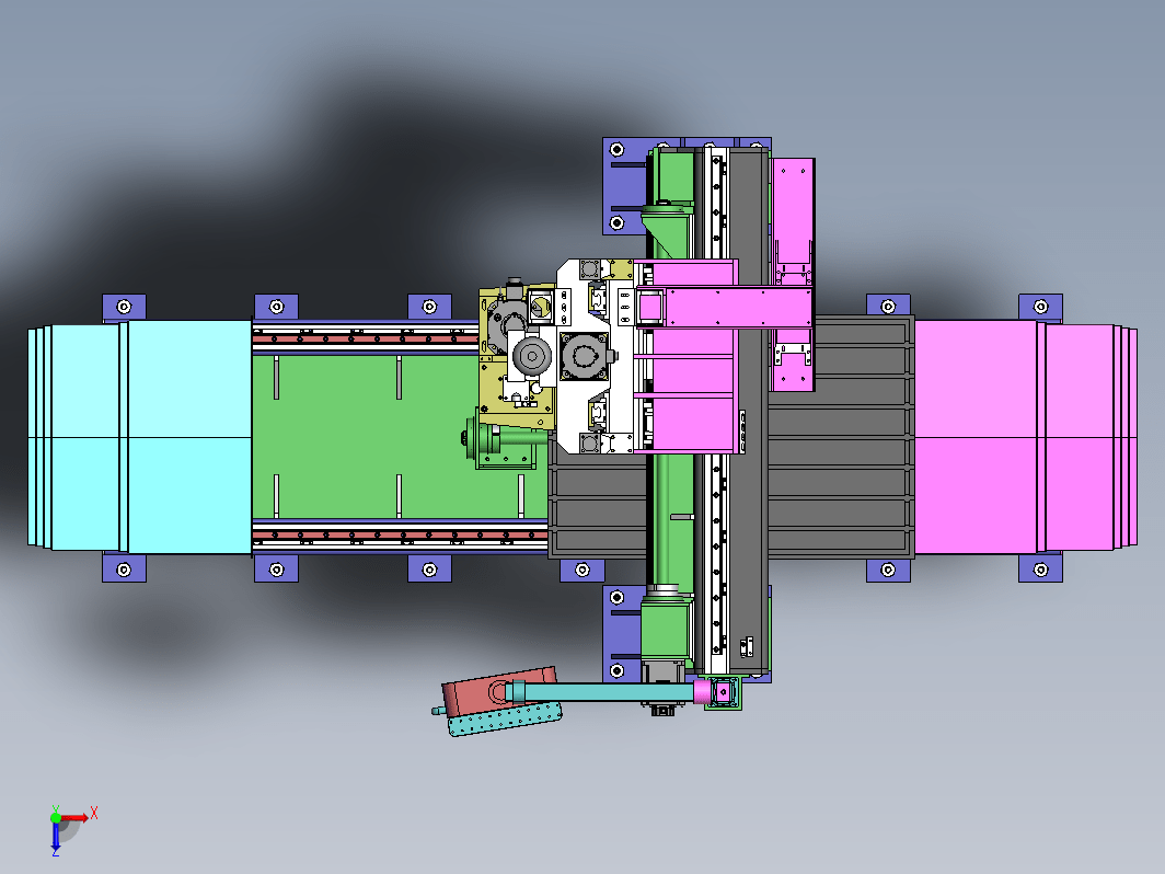 重型龙门加工中心CNC